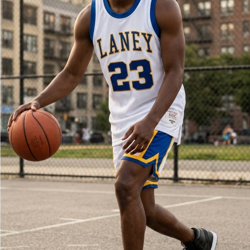 Headgear Classics LANEY HIGH SCHOOL Michael Jordan Jersey #23 Size L HGC